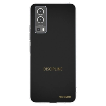 Picasee Vivo Y72 5G Hülle - Transparentes Silikon - Discipline