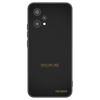 Picasee Realme 9 Pro 5G Hülle - Schwarzes Silikon - Discipline