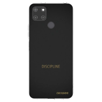 Picasee Realme C21Y Hülle - Transparentes Silikon - Discipline