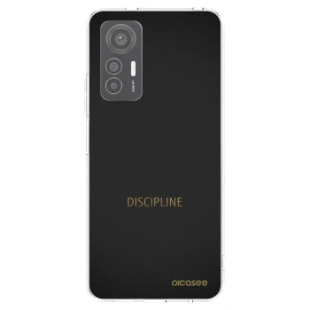 Picasee Xiaomi 12 Lite Hülle - Transparentes Silikon - Discipline