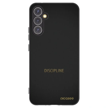 Picasee Samsung Galaxy A34 5G A346B Hülle - Schwarzes Silikon - Discipline