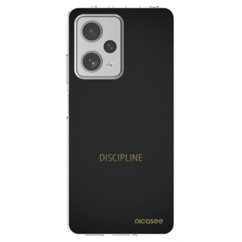 Picasee Xiaomi Redmi Note 12 Pro+ 5G Hülle - Transparentes Silikon - Discipline