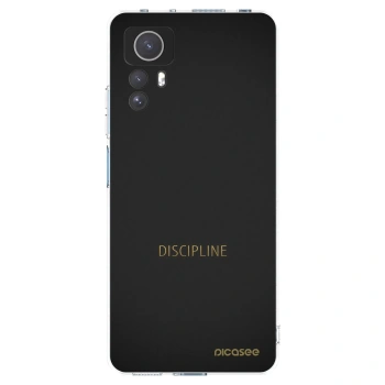 Picasee Xiaomi Redmi Note 12S Hülle - Transparentes Silikon - Discipline