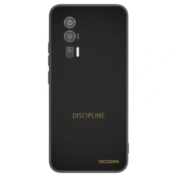 Picasee Xiaomi Poco F5 Pro 5G Hülle - Schwarzes Silikon - Discipline