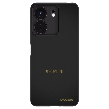 Picasee Xiaomi Redmi 13C 4G Hülle - Schwarzes Silikon - Discipline
