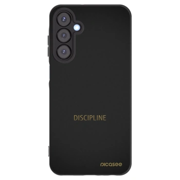 Picasee Samsung Galaxy A25 A256B 5G Hülle - Schwarzes Silikon - Discipline