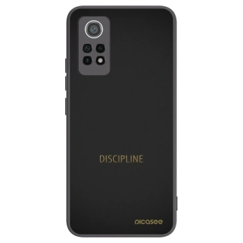 Picasee Xiaomi Redmi Note 12 Pro 4G Hülle - Schwarzes Silikon - Discipline