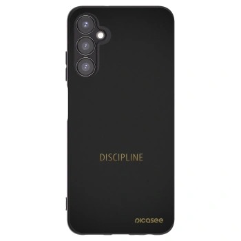 Picasee Samsung Galaxy A05s A057G Hülle - Schwarzes Silikon - Discipline