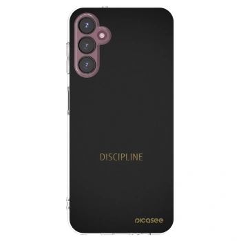 Picasee Samsung Galaxy A05s A057G Hülle - Transparentes Silikon - Discipline