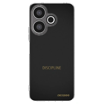 Picasee Xiaomi Redmi 13 4G Hülle - Transparentes Silikon - Discipline