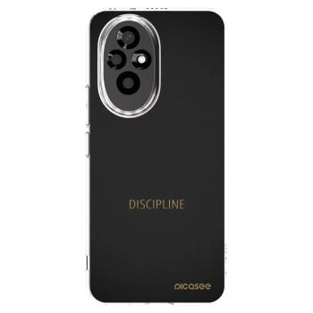 Picasee Honor 200 Pro 5G Hülle - Transparentes Silikon - Discipline