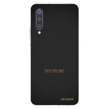 Picasee Xiaomi Mi 9 Hülle - Transparentes Silikon - Discipline