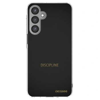Picasee Samsung Galaxy A16 5G Hülle - Transparentes Silikon - Discipline