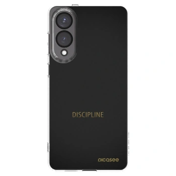 Picasee Samsung Galaxy S25 Edge 5G Hülle - Transparentes Silikon - Discipline