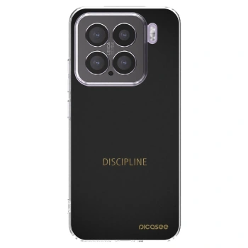 Picasee Xiaomi 15 Hülle - Transparentes Silikon - Discipline