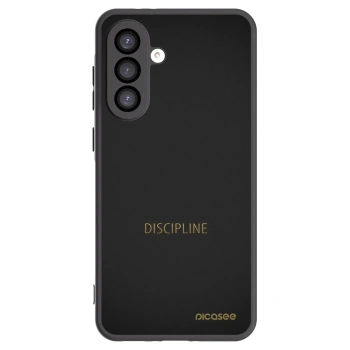 Picasee Samsung Galaxy A26 5G A266B Hülle - Schwarzes Silikon - Discipline