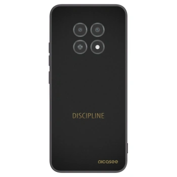Picasee Realme 12X Hülle - Schwarzes Silikon - Discipline