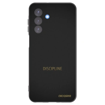 Picasee Samsung Galaxy A17 5G Hülle - Schwarzes Silikon - Discipline