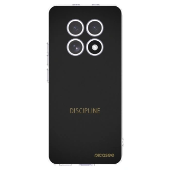 Picasee Xiaomi Redmi Note 15 Hülle - Transparentes Silikon - Discipline