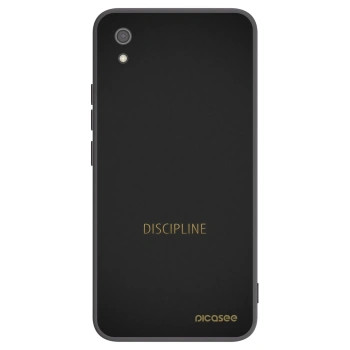 Picasee Xiaomi Redmi 7A Hülle - Schwarzes Silikon - Discipline