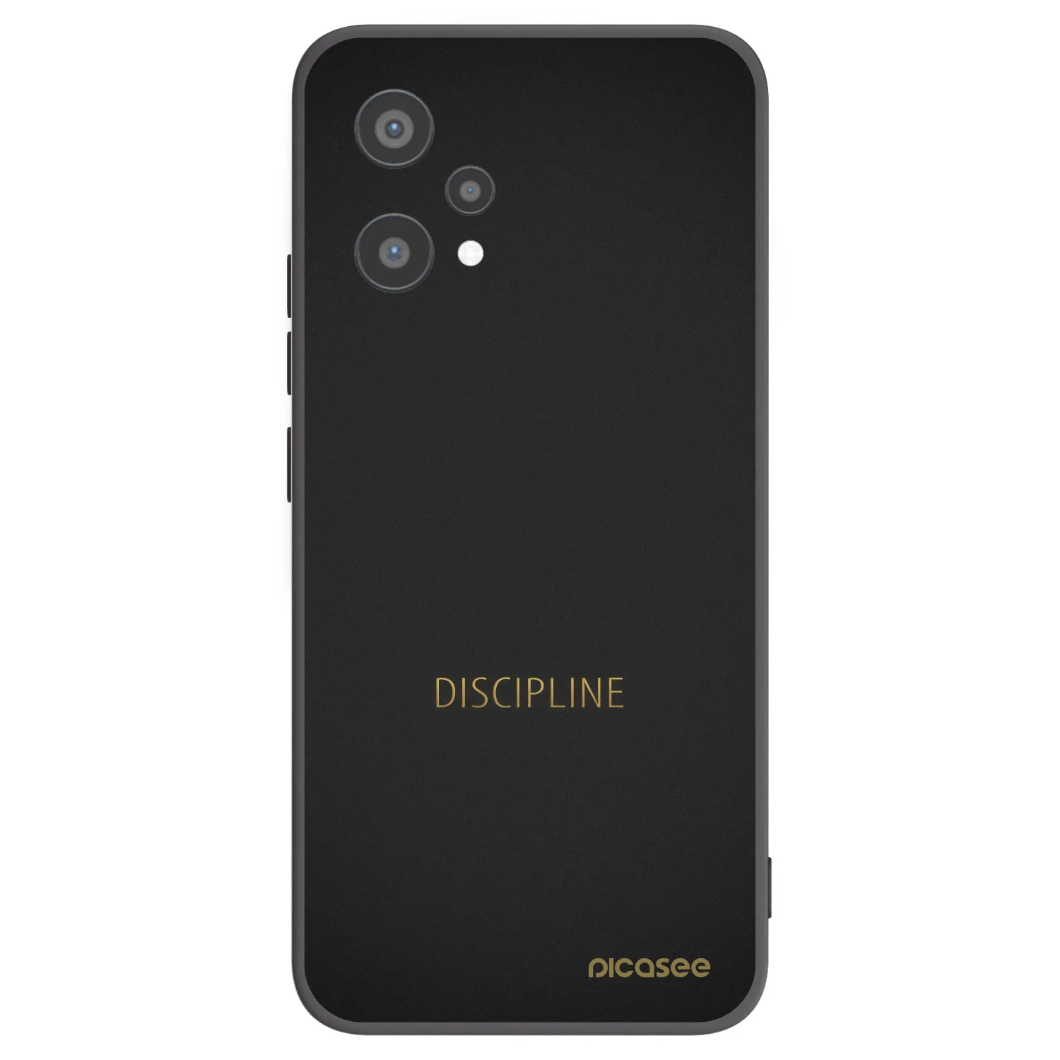 Picasee Realme 9 Pro 5G Hülle - Schwarzes Silikon - Discipline