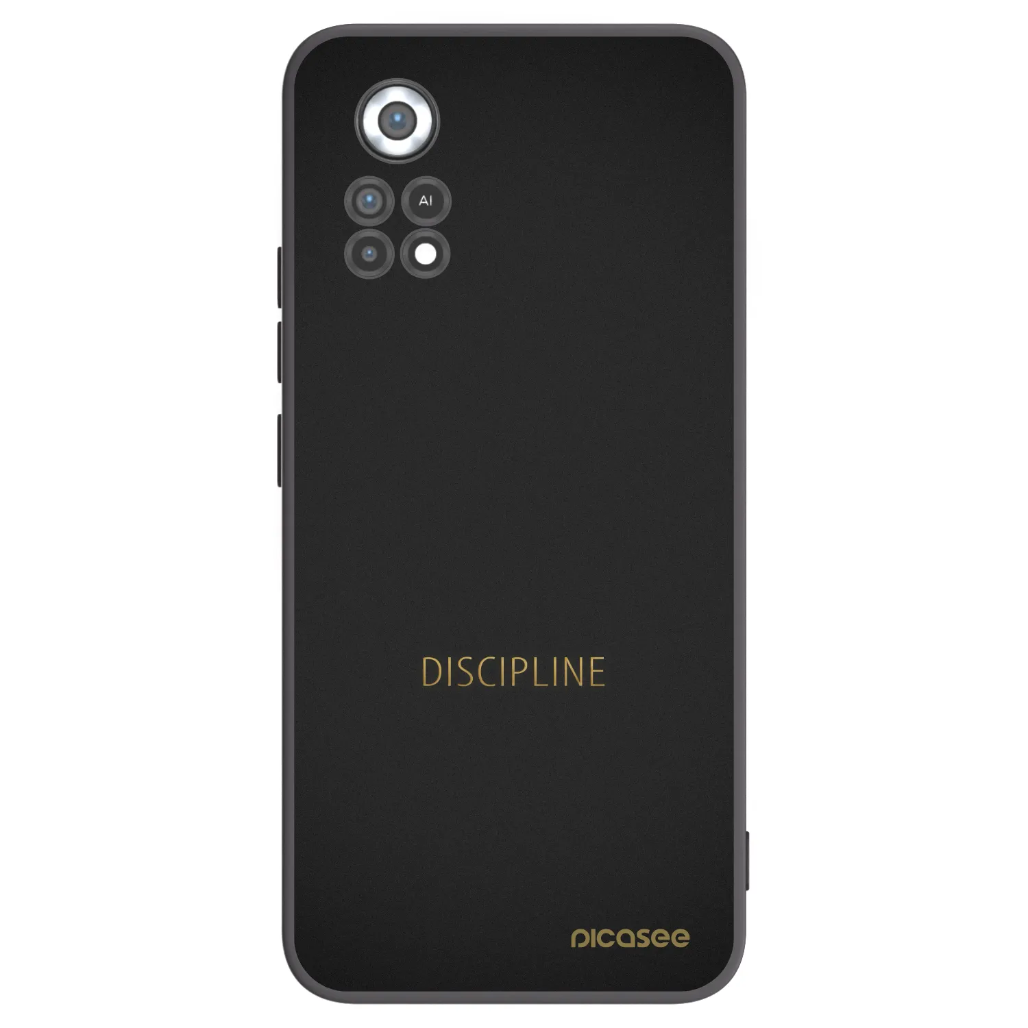 Picasee Xiaomi Poco X4 Pro 5G Hülle - Schwarzes Silikon - Discipline