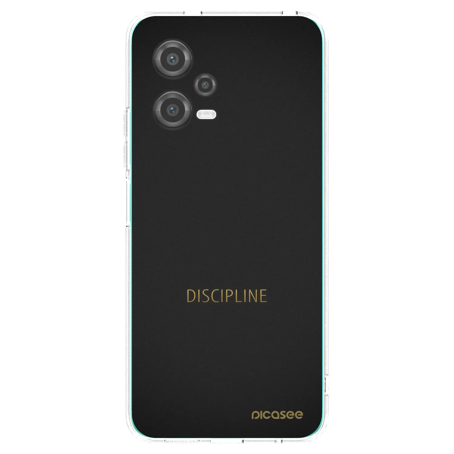Picasee Xiaomi Poco X5 Hülle - Transparentes Silikon - Discipline
