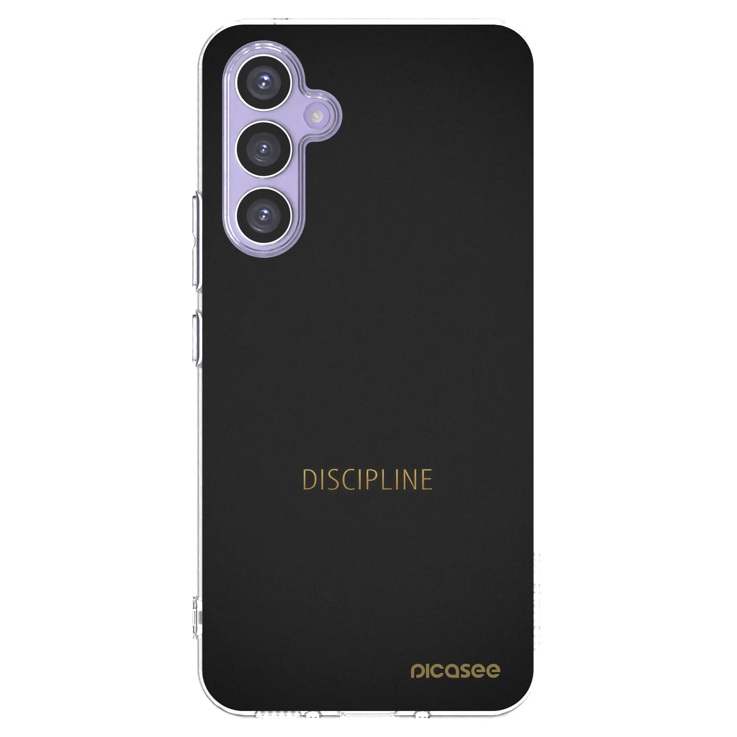 Picasee Samsung Galaxy A54 5G A546B Hülle - Transparentes Silikon - Discipline