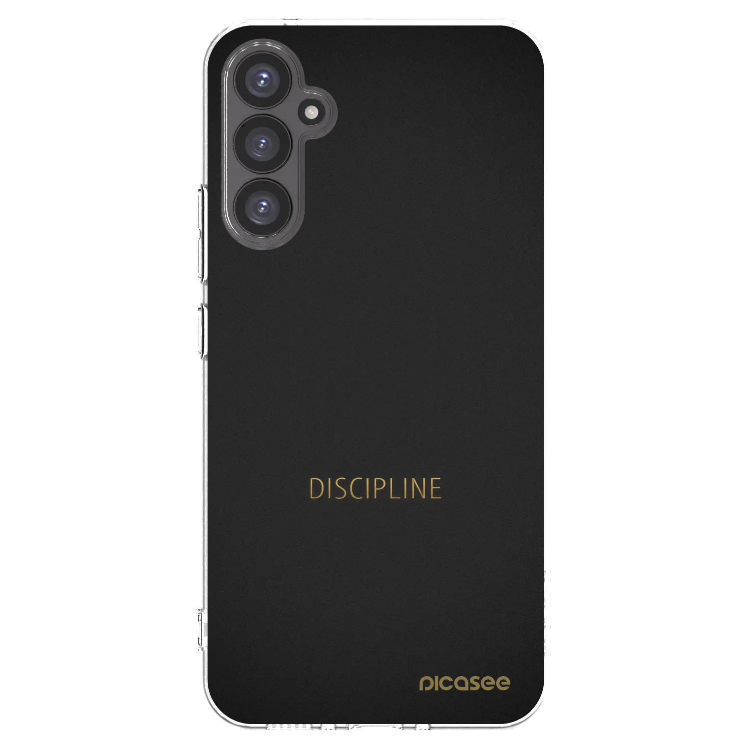 Picasee Samsung Galaxy A34 5G A346B Hülle - Transparentes Silikon - Discipline
