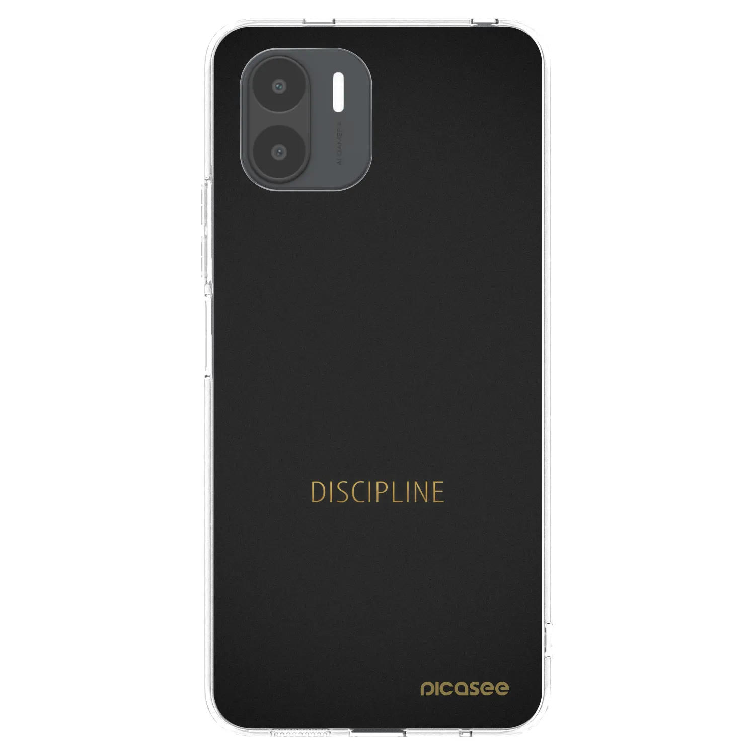 Picasee Xiaomi Redmi A2 Hülle - Transparentes Silikon - Discipline