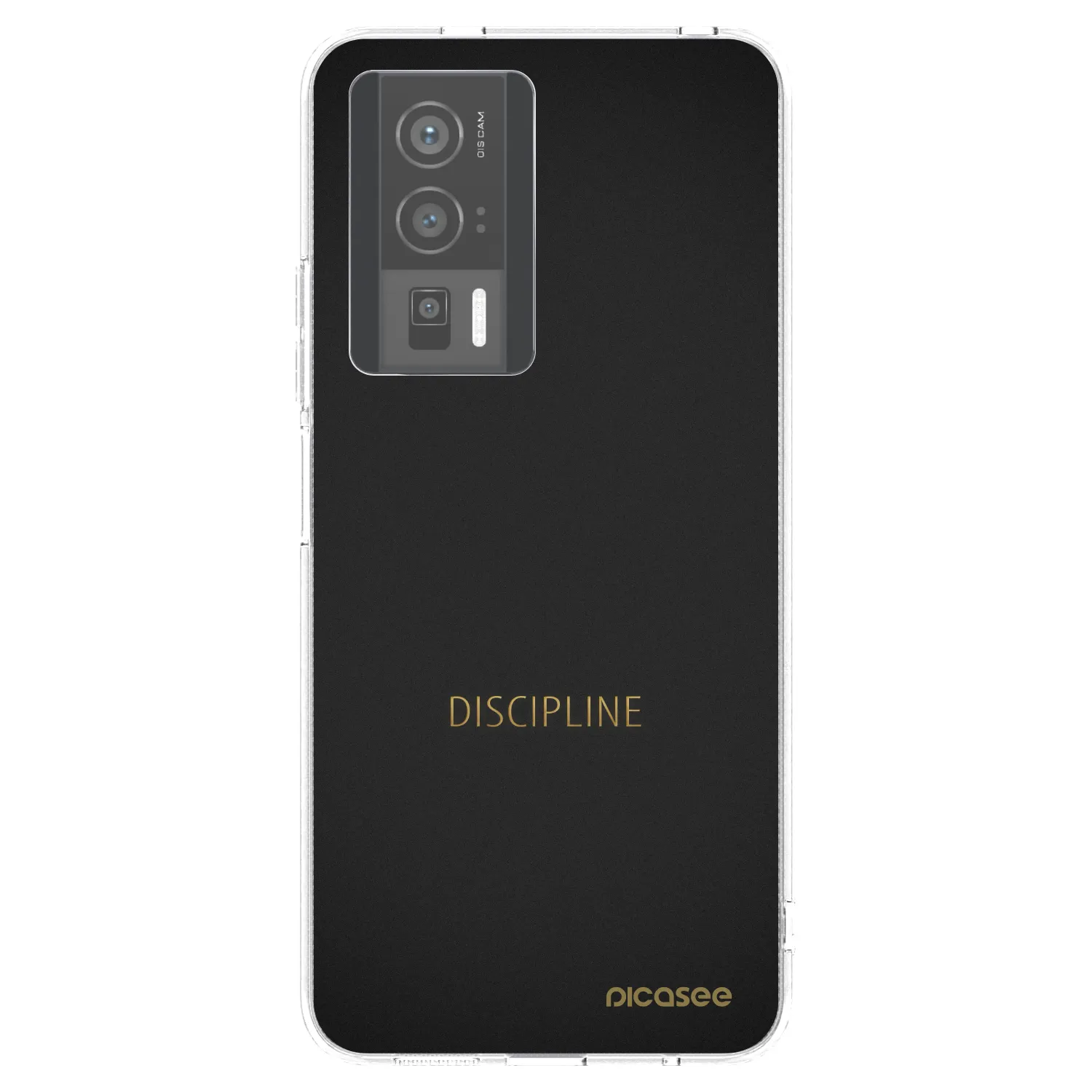 Picasee Xiaomi Poco F5 Pro 5G Hülle - Transparentes Silikon - Discipline