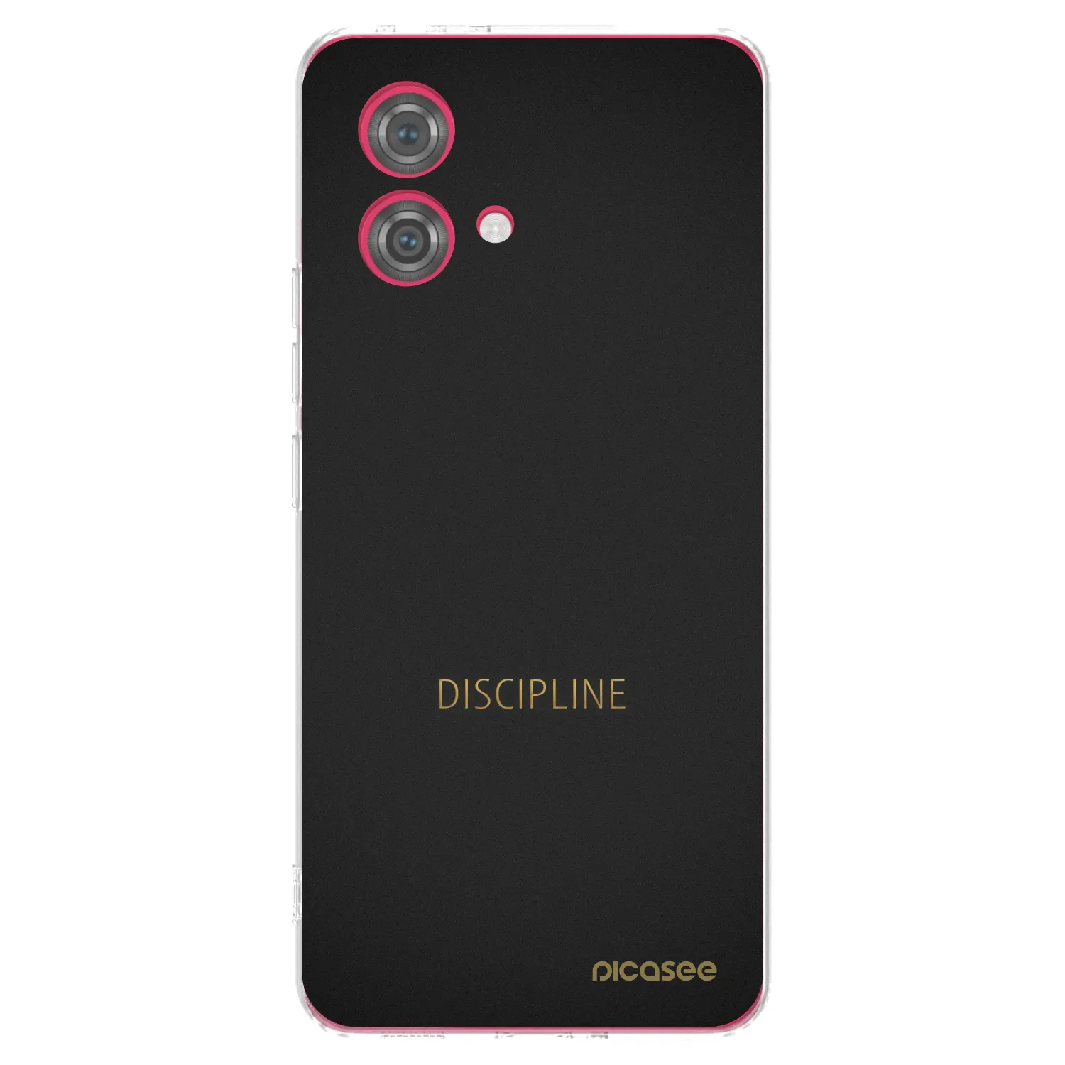 Picasee Motorola Moto G84 5G Hülle - Transparentes Silikon - Discipline