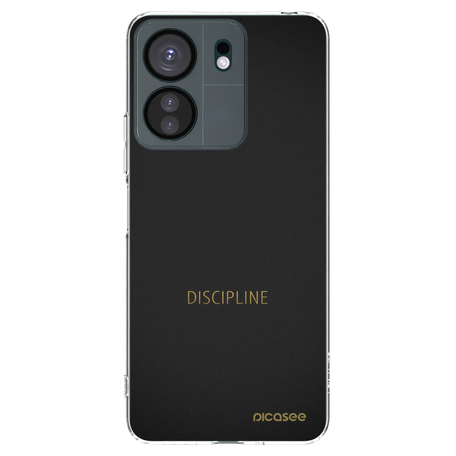 Picasee Xiaomi Redmi 13C 4G Hülle - Transparentes Silikon - Discipline
