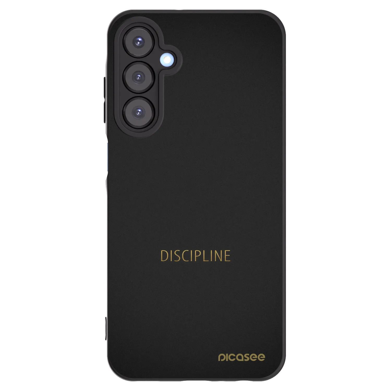 Picasee Samsung Galaxy A25 A256B 5G Hülle - Schwarzes Silikon - Discipline