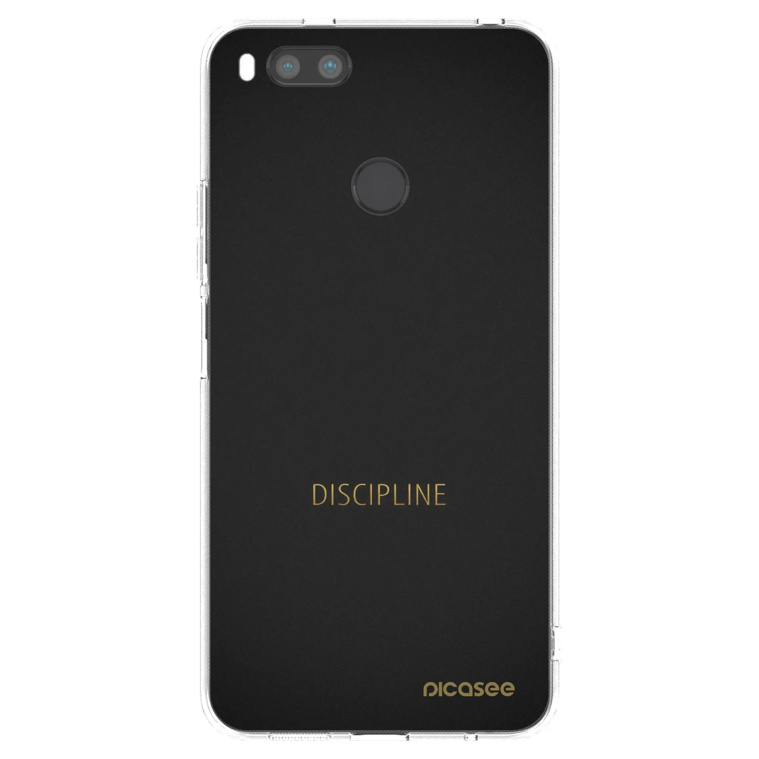 Picasee Xiaomi Mi A1 Global Hülle - Transparentes Silikon - Discipline
