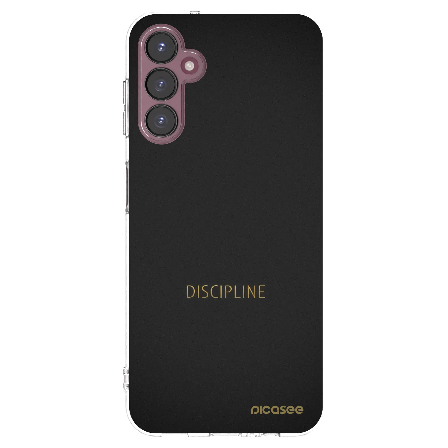 Picasee Samsung Galaxy A05s A057G Hülle - Transparentes Silikon - Discipline