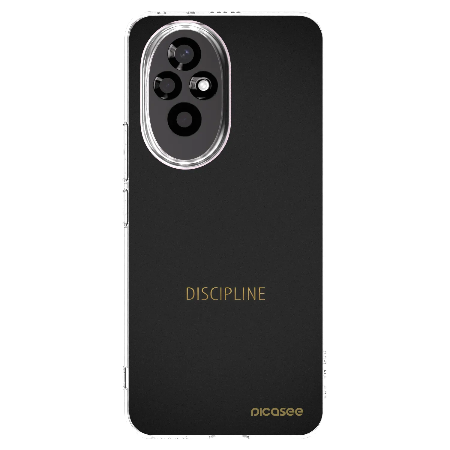Picasee Honor 200 Pro 5G Hülle - Transparentes Silikon - Discipline