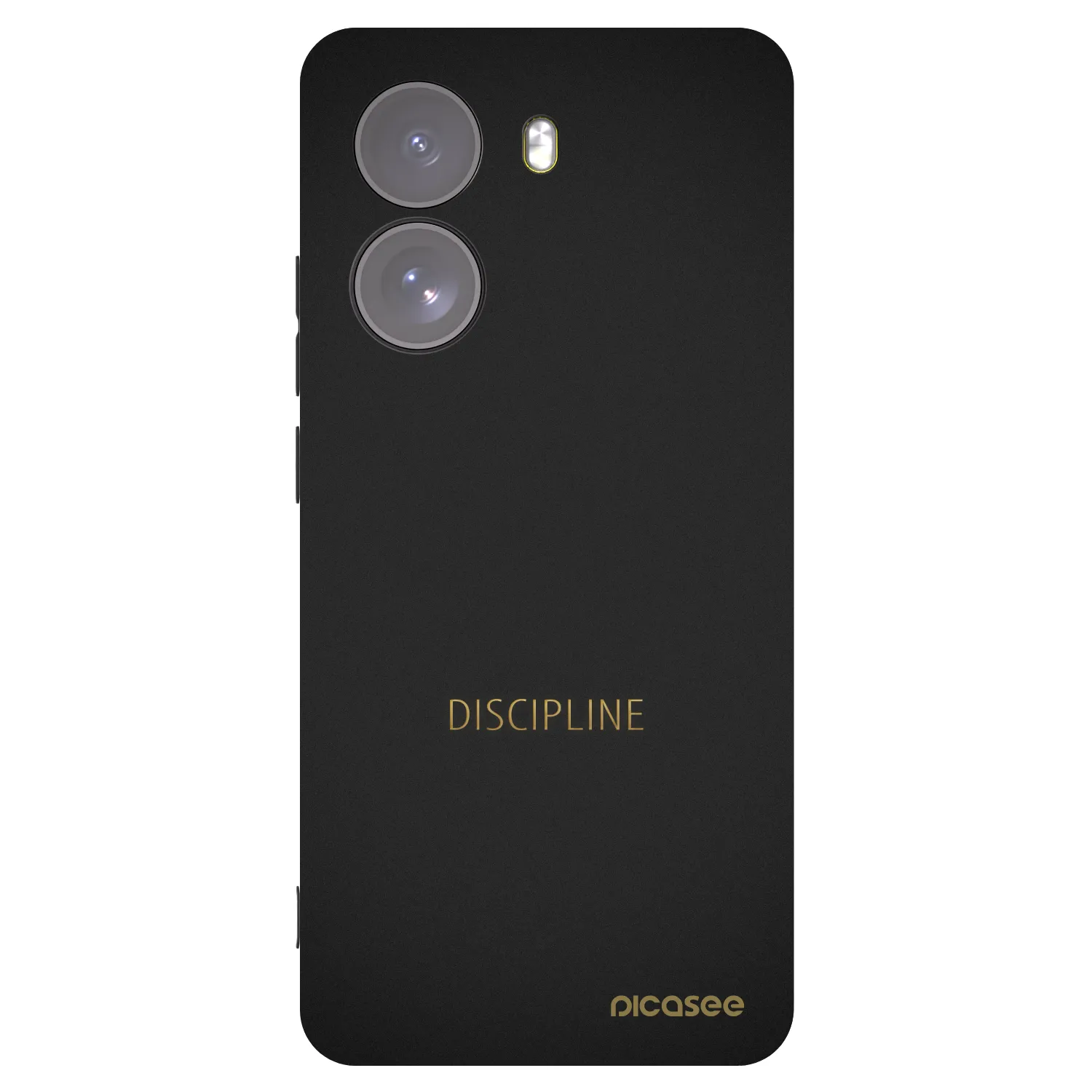 Picasee Xiaomi Poco X7 Hülle - Schwarzes Silikon - Discipline