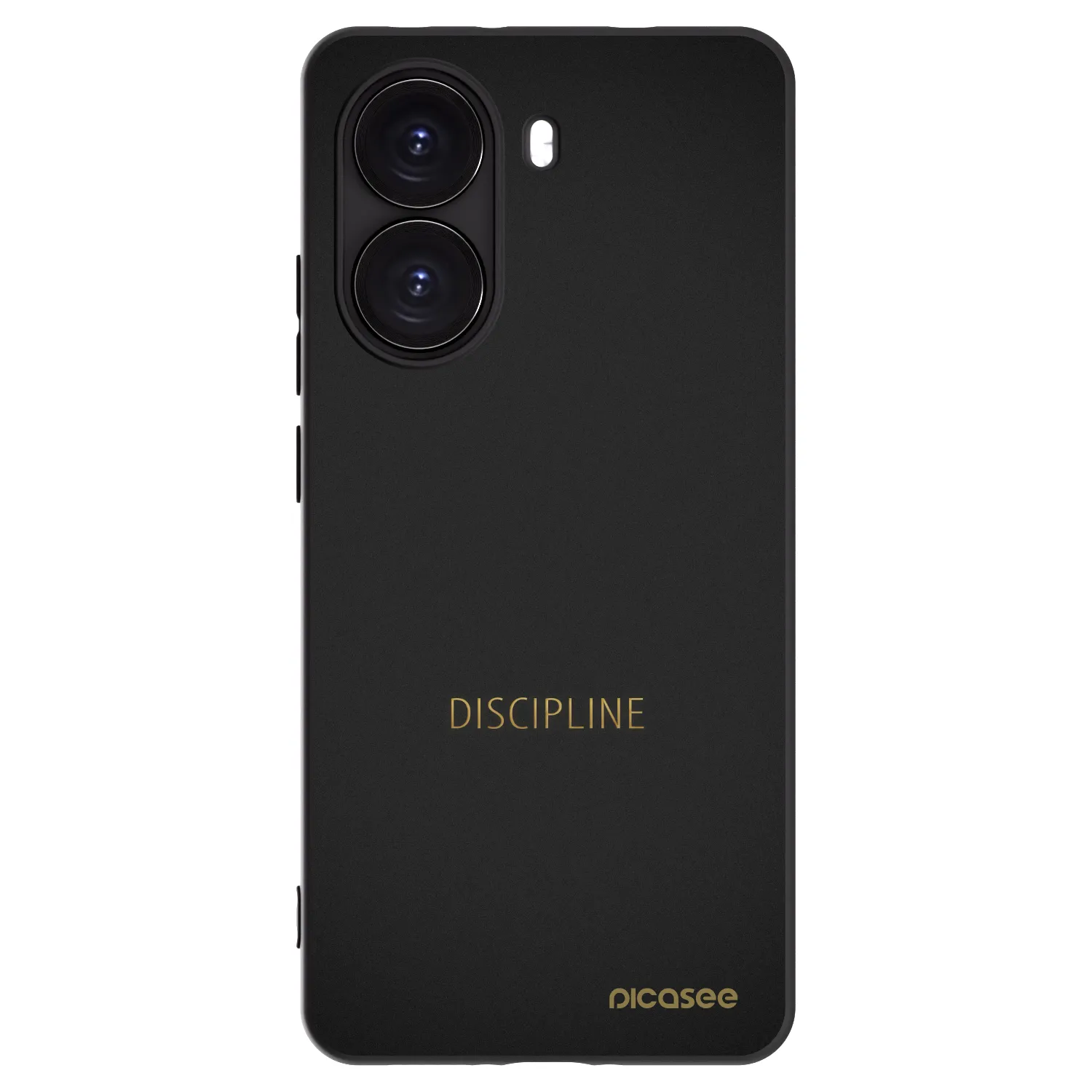 Picasee Xiaomi Poco X7 Pro 5G Hülle - Schwarzes Silikon - Discipline