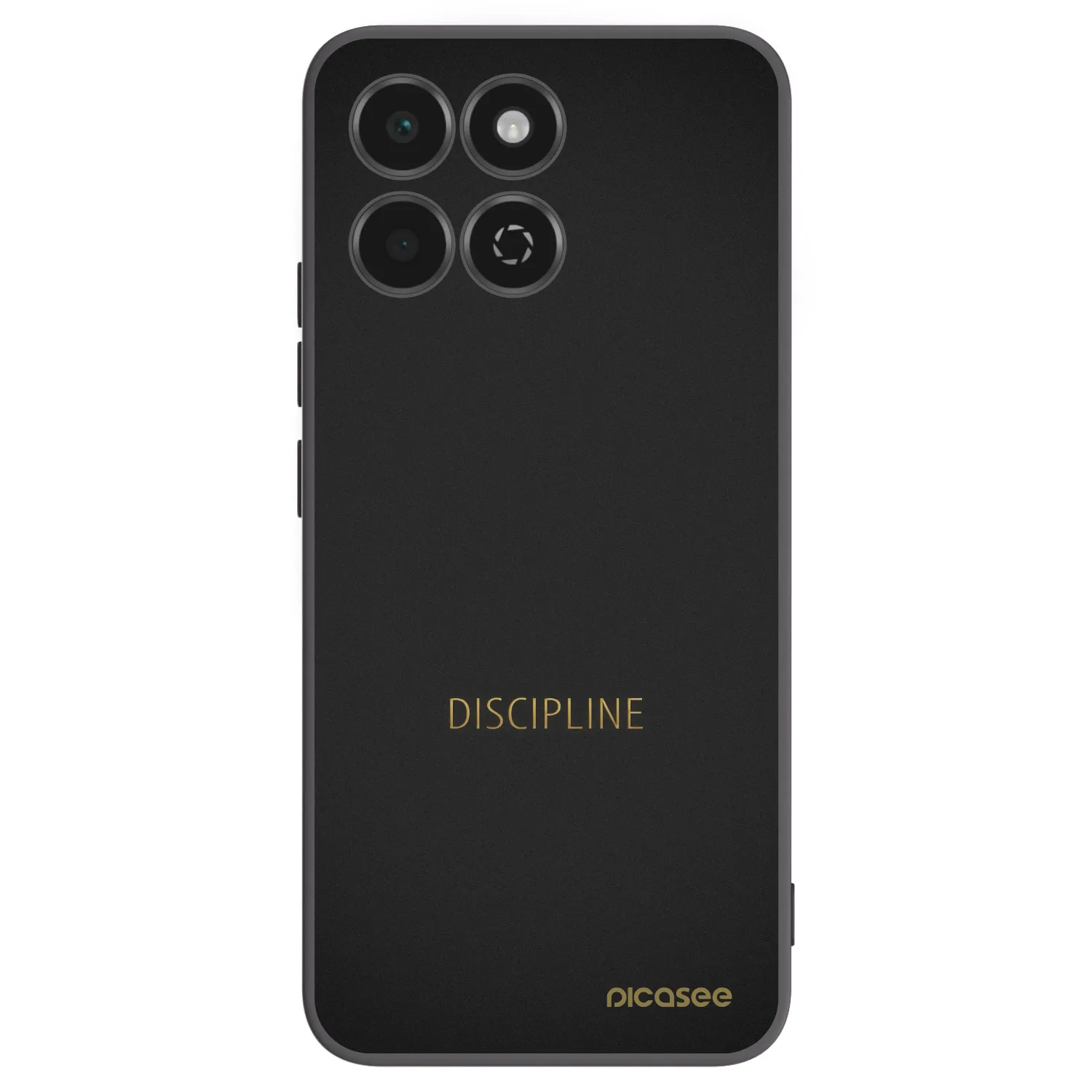 Picasee Honor 200 Smart 5G Hülle - Schwarzes Silikon - Discipline