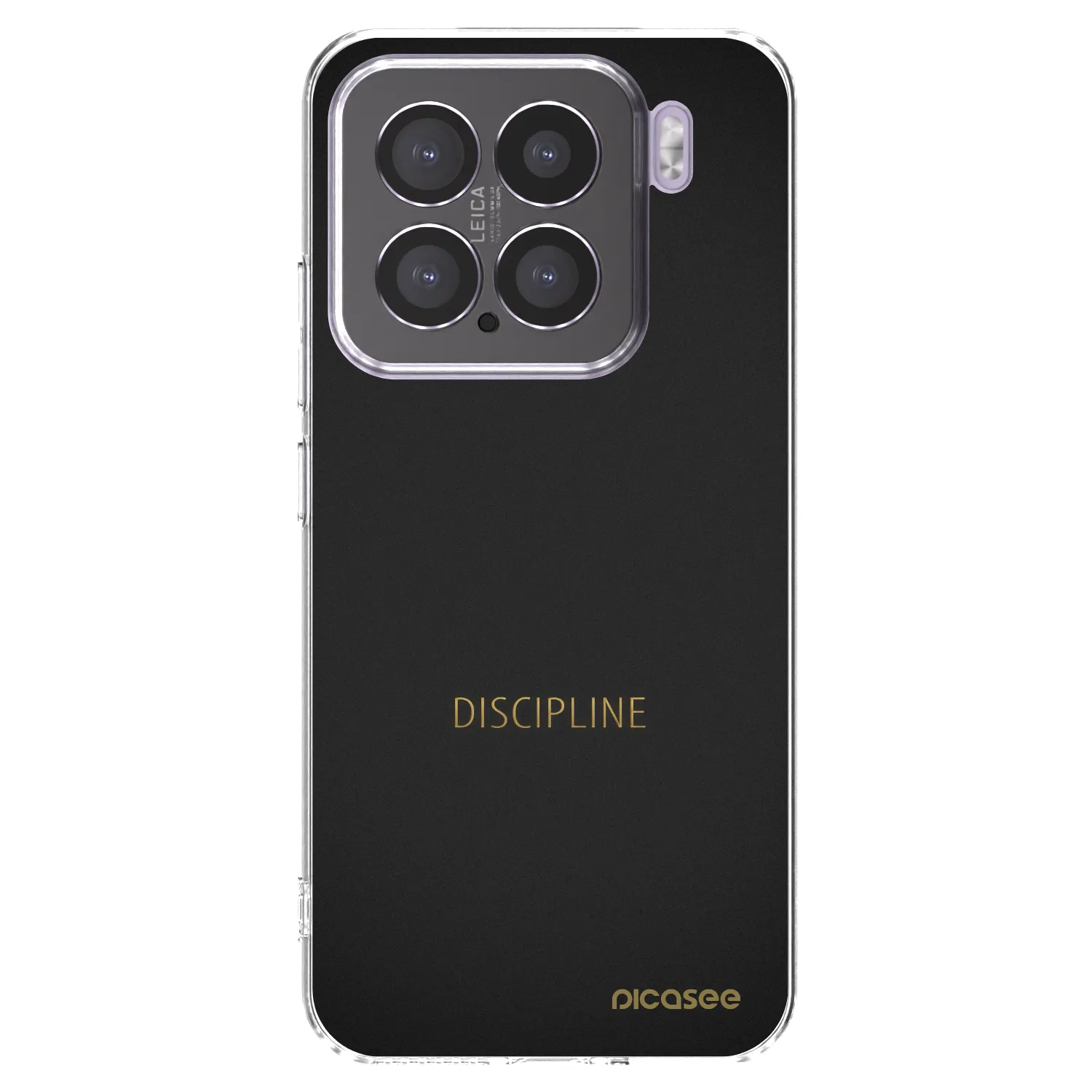 Picasee Xiaomi 15 Hülle - Transparentes Silikon - Discipline