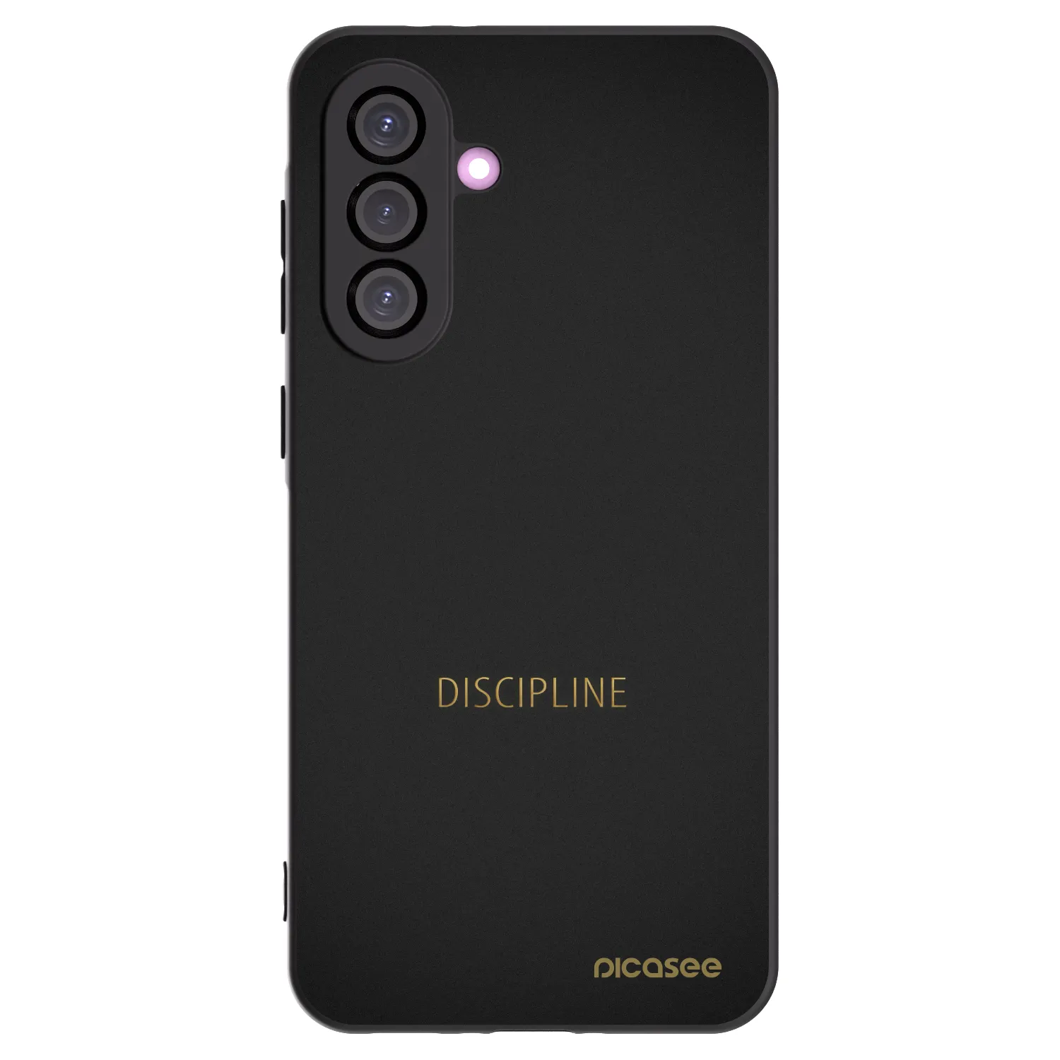 Picasee Samsung Galaxy A36 5G Hülle - Schwarzes Silikon - Discipline