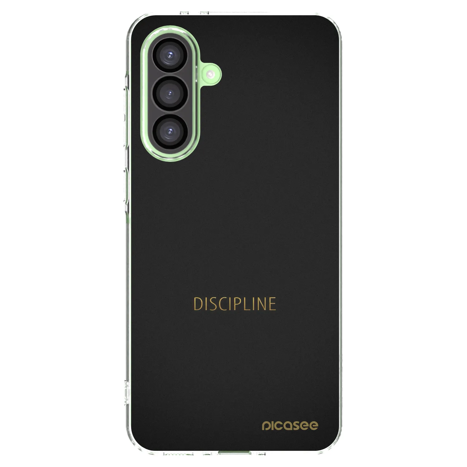 Picasee Samsung Galaxy A26 5G A266B Hülle - Transparentes Silikon - Discipline