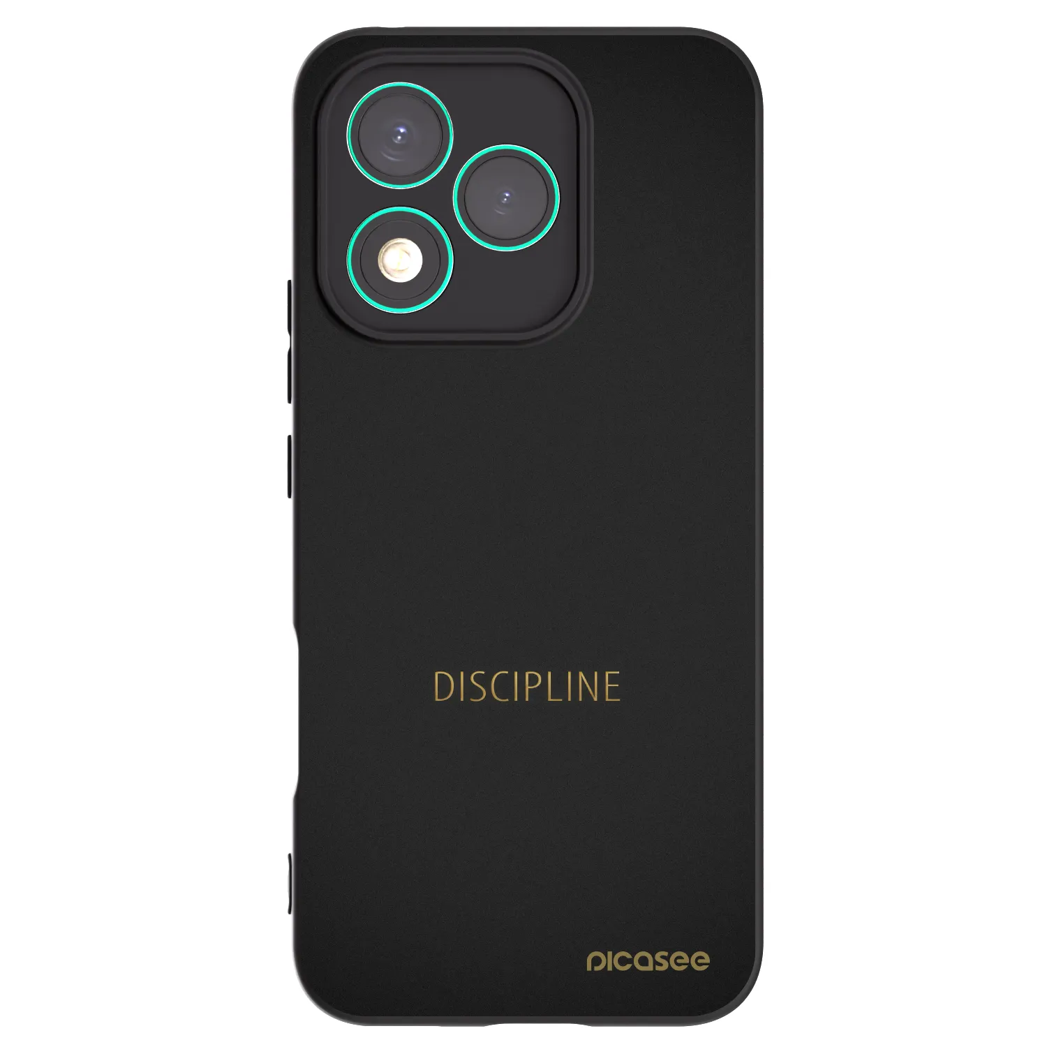 Picasee Honor 400 Lite 5G Hülle - Schwarzes Silikon - Discipline