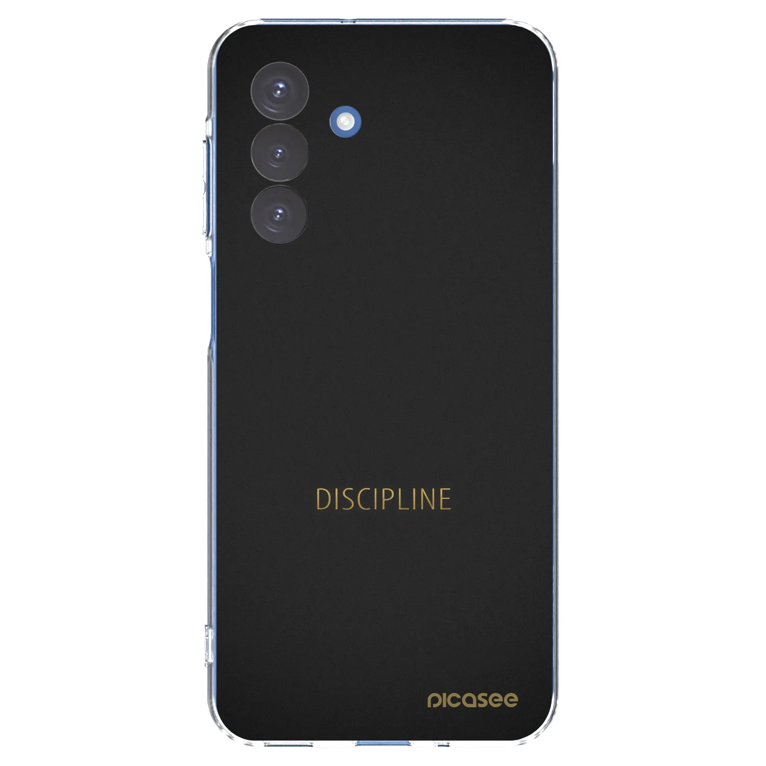 Picasee Samsung Galaxy A17 5G Hülle - Transparentes Silikon - Discipline
