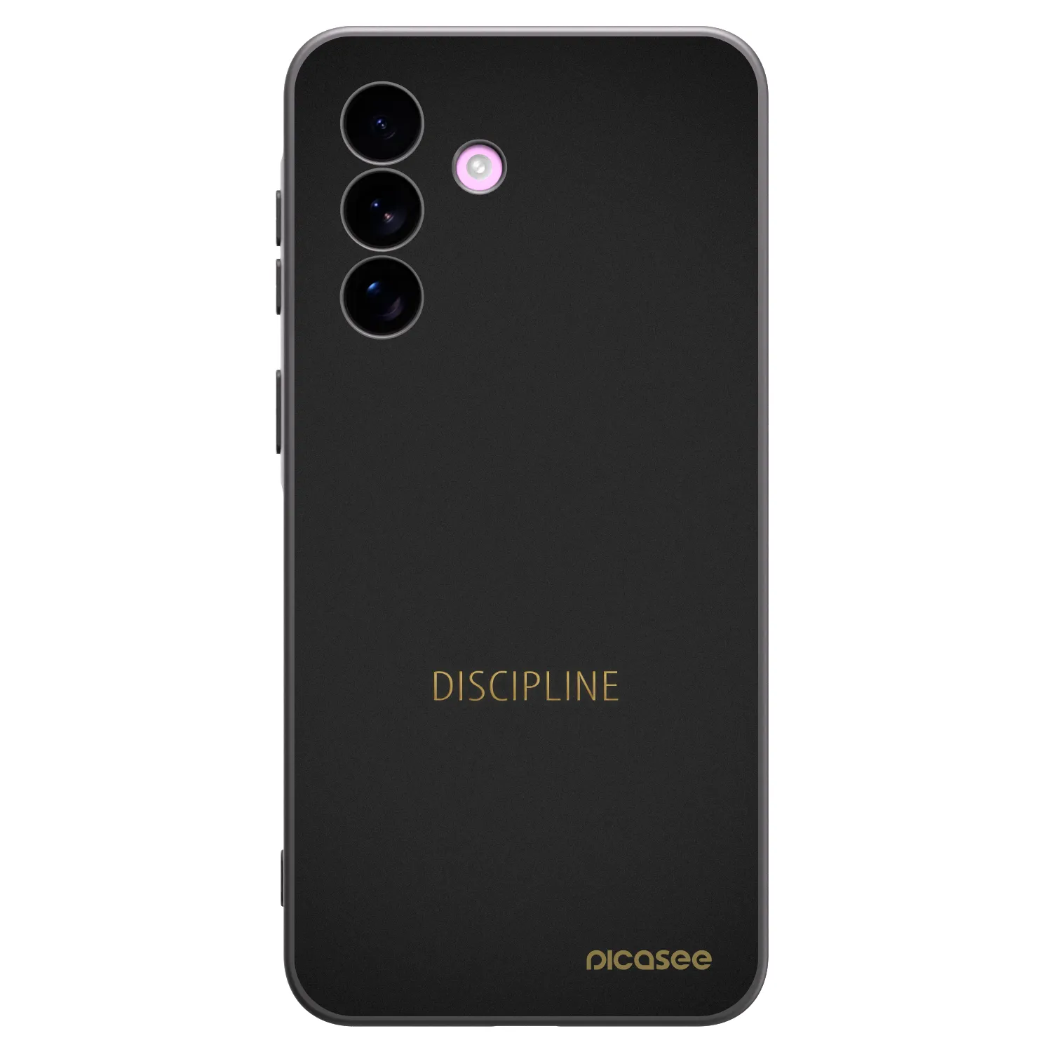 Picasee Samsung Galaxy A57 5G Hülle - Schwarzes Silikon - Discipline