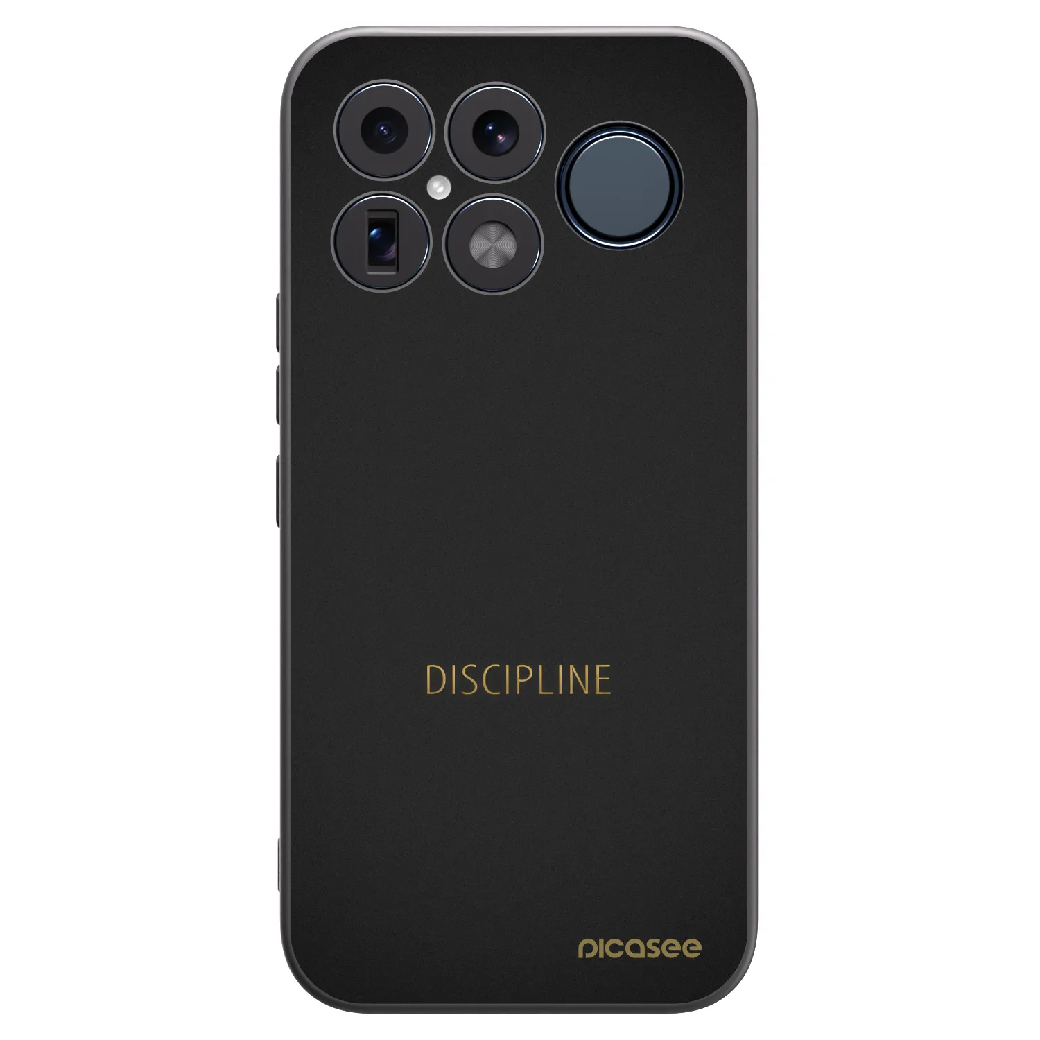 Picasee Xiaomi Poco F8 Ultra Hülle - Schwarzes Silikon - Discipline
