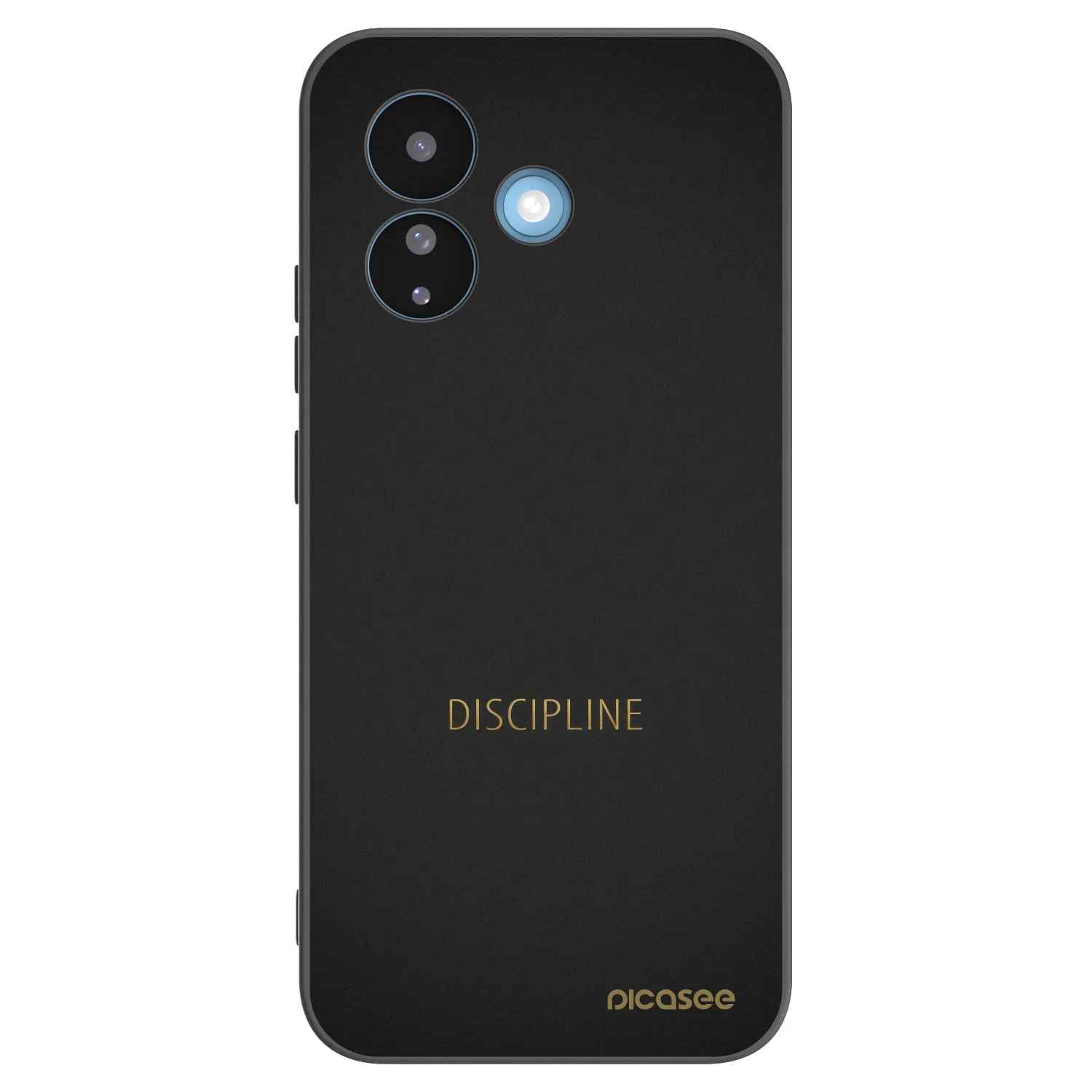 Picasee Xiaomi Redmi Note 17 Pro 5G Hülle - Schwarzes Silikon - Discipline