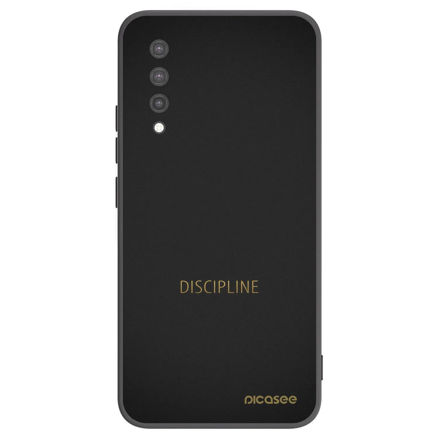 Picasee Xiaomi Mi 9 Lite Hülle - Schwarzes Silikon - Discipline