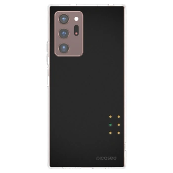 Picasee Samsung Galaxy Note 20 Ultra Hülle - Transparentes Silikon - Pulse